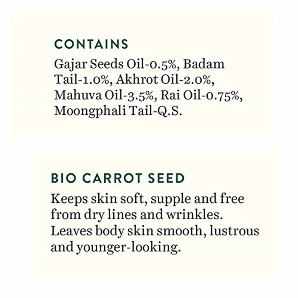 Biotique Advanced Ayurveda Bio Carrot Seed Anti-Aging After-Bath Body Oil Biotique Advanced Ayurveda Bio Carrot Seed Anti-Aging After-Bath Body Oil