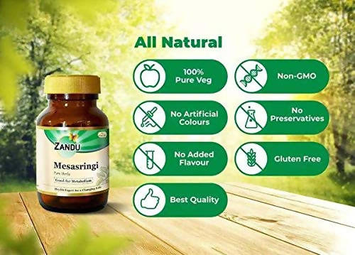 Zandu Mesasringi Pure Herbs Capsules Zandu Mesasringi Pure Herbs Capsules