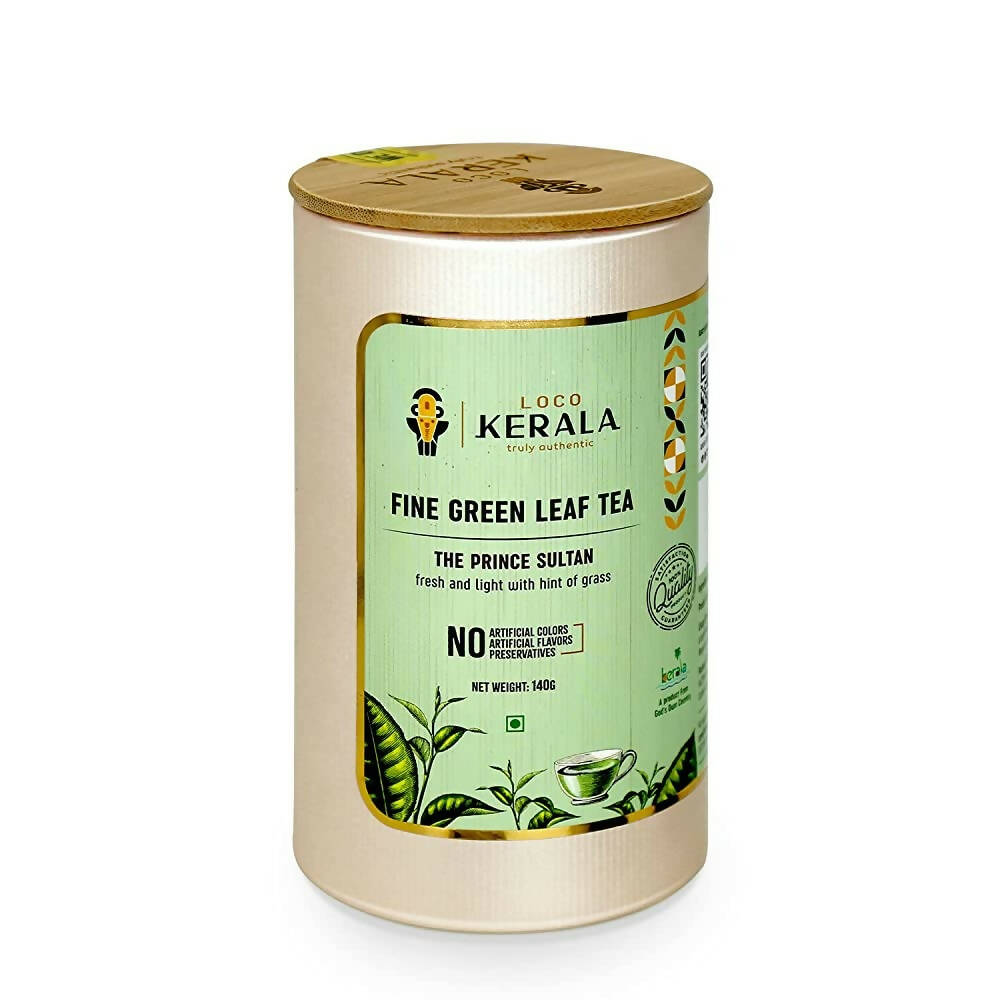 LocoKerala The Prince Sultan's Fine Green Leaf Tea - Safuron