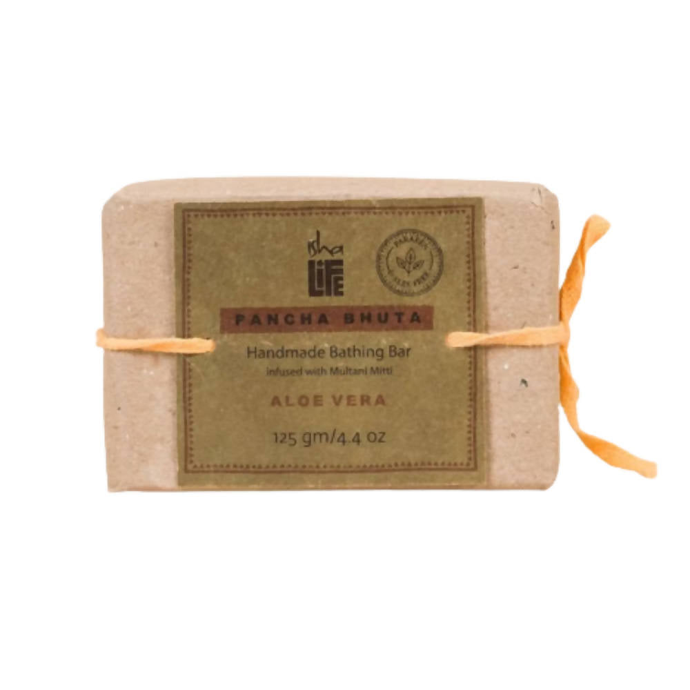 Isha Life Multani Mitti Aloe Vera Soap (Paraben & SLES Free) - Safuron Naturals