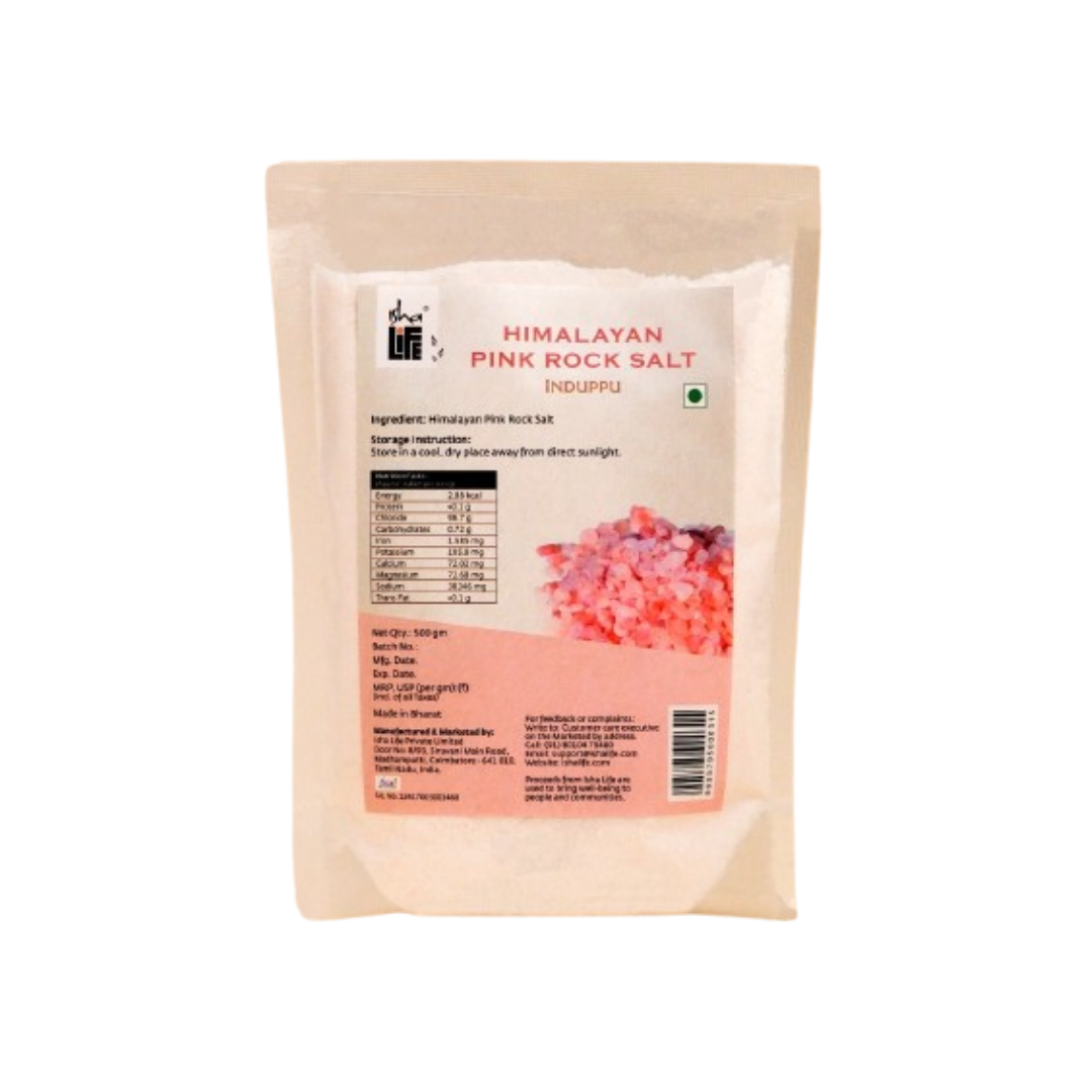Isha Life Induppu Natural Salt - Safuron