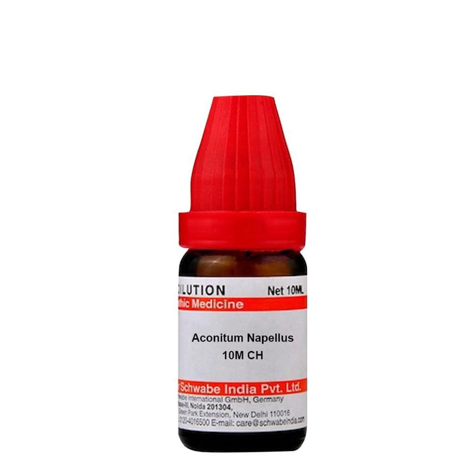 Dr. Willmar Schwabe India Aconitum Napellus Dilution 10M CH Dr. Willmar Schwabe India Aconitum Napellus Dilution 10M CH