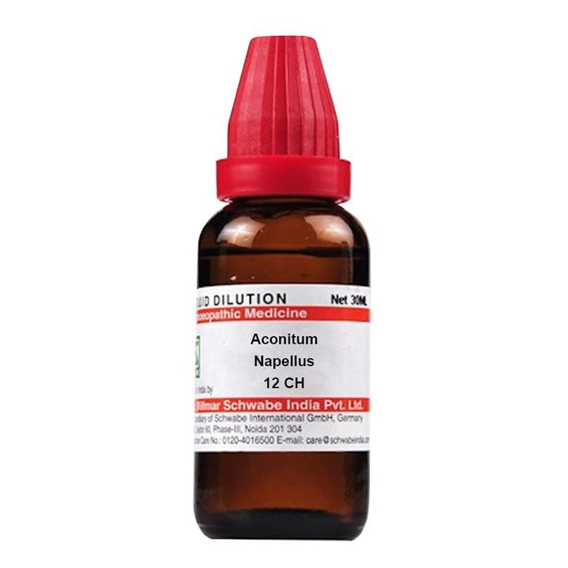 Dr. Willmar Schwabe India Aconitum Napellus Dilution 12 CH Dr. Willmar Schwabe India Aconitum Napellus Dilution 12 CH