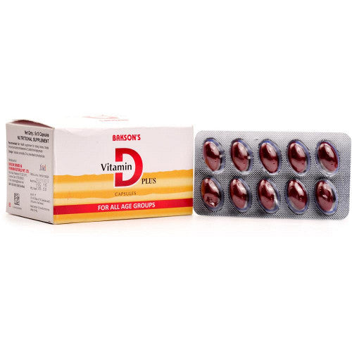 Bakson's Vitamin D Plus Tablets Bakson's Vitamin D Plus Tablets