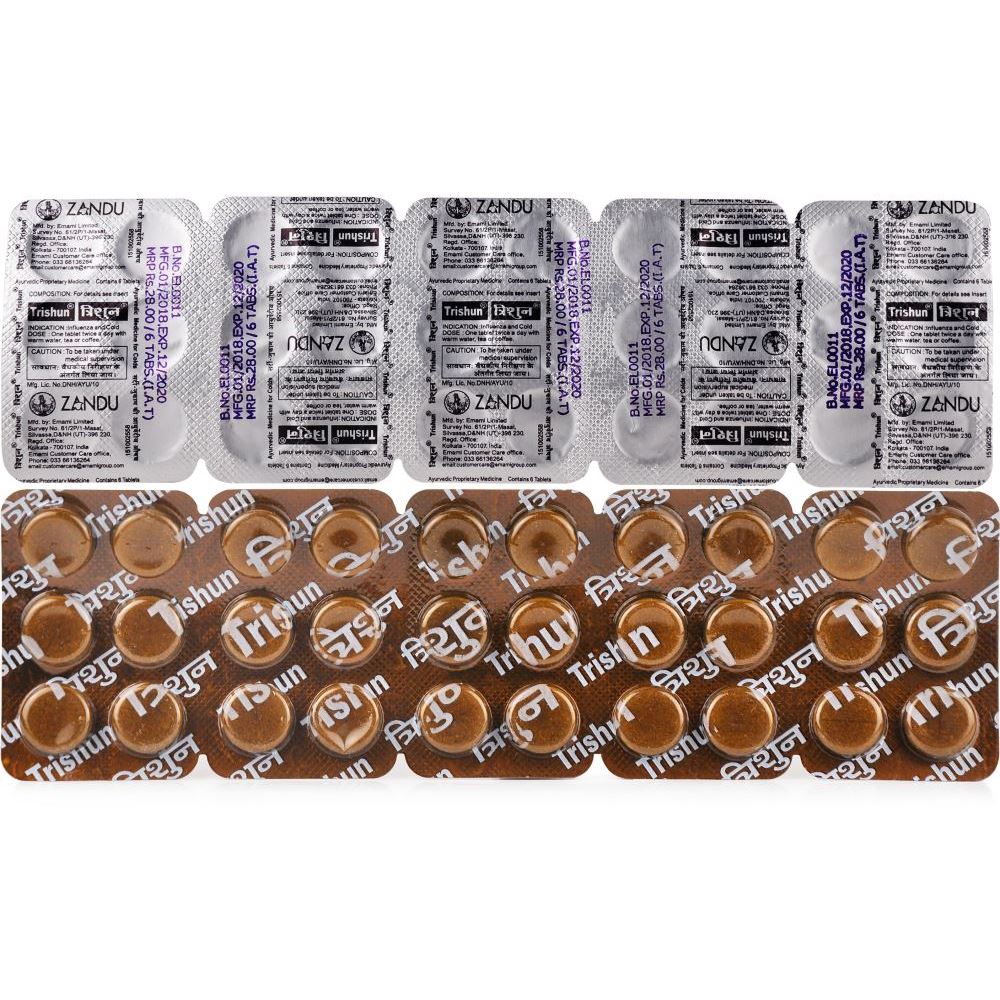 Zandu Trishun Tablets Zandu Trishun Tablets