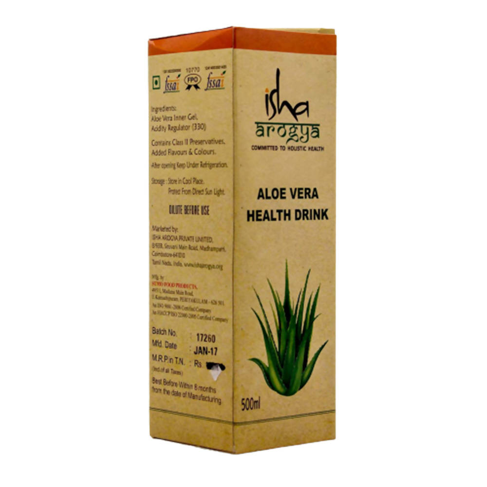Isha Arogya Aloe Vera Health Drink - Safuron Naturals Isha Arogya Aloe Vera Health Drink - Safuron Naturals