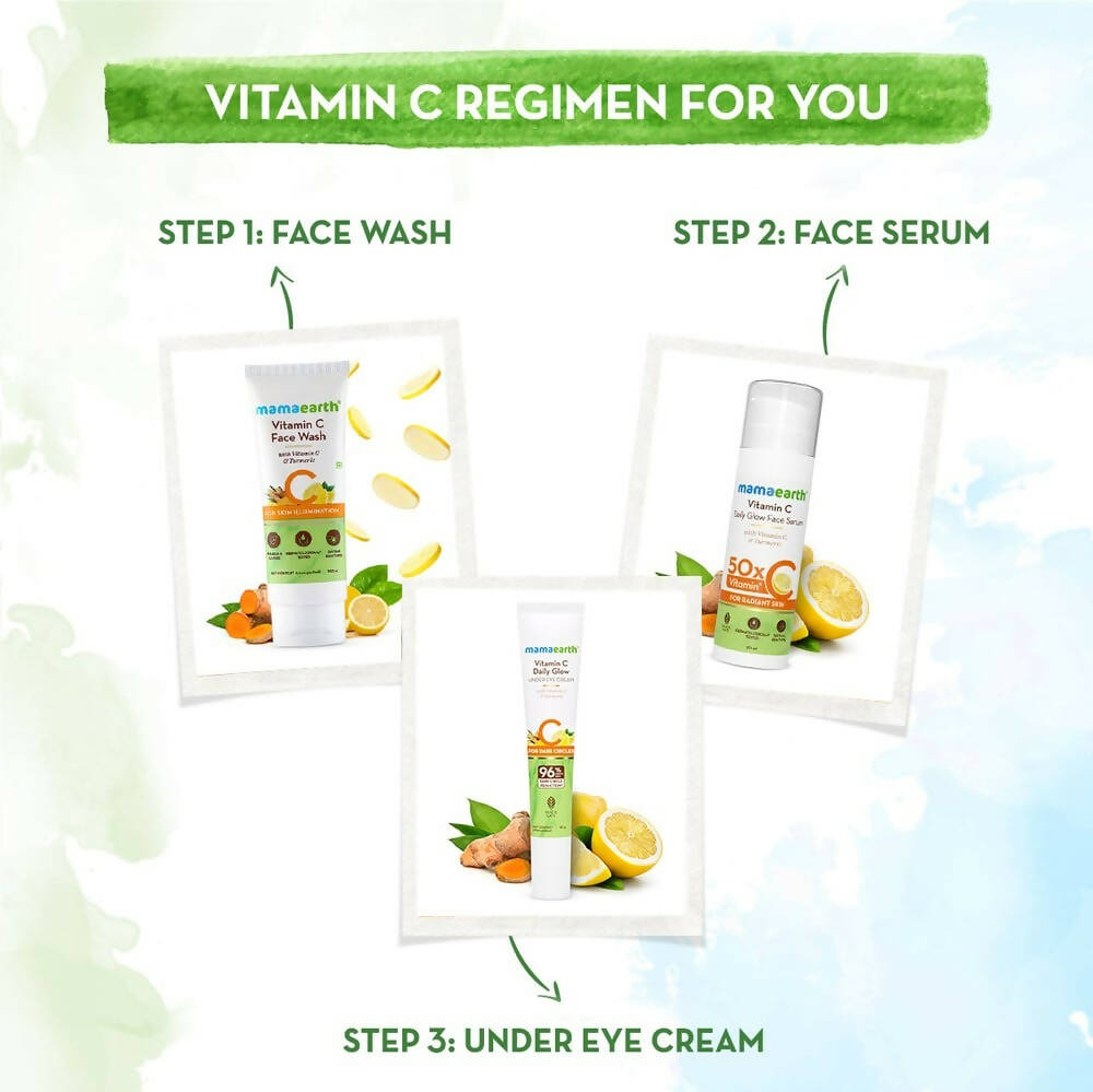 Mamaearth Vitamin C Daily Glow Under Eye Cream with Vitamin C & Turmeric Mamaearth Vitamin C Daily Glow Under Eye Cream with Vitamin C & Turmeric