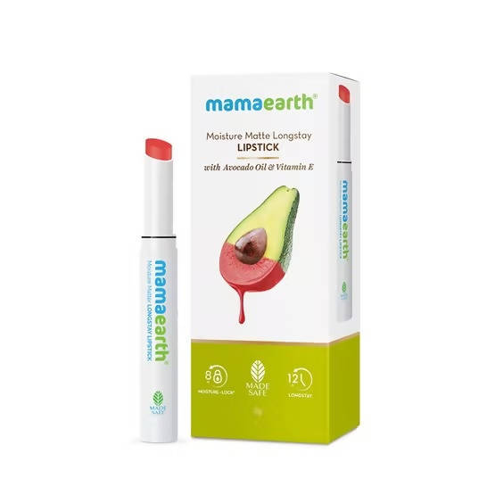 Mamaearth Moisture Matte Long Stay Lipstick-Melon Red - Limited Time Offer Mamaearth Moisture Matte Long Stay Lipstick-Melon Red - Limited Time Offer