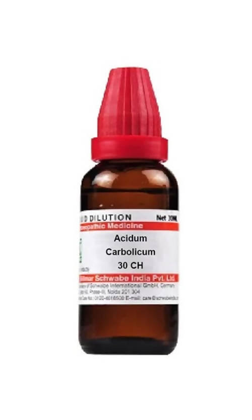 Dr. Willmar Schwabe India Acidum Carbolicum Dilution Dr. Willmar Schwabe India Acidum Carbolicum Dilution
