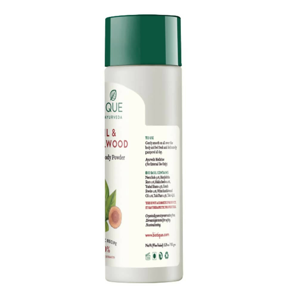 Biotique Basil & Sandalwood Refreshing Body Powder Biotique Basil & Sandalwood Refreshing Body Powder