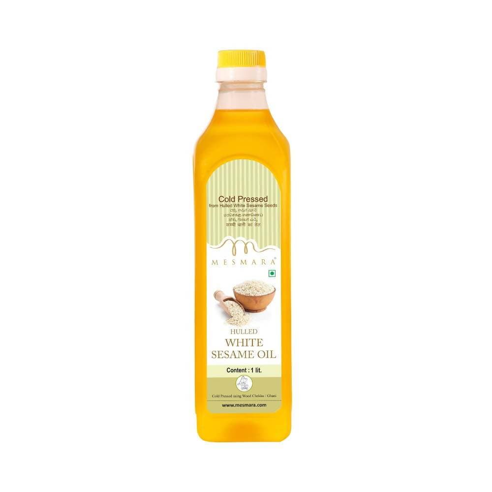 Mesmara Cold Pressed Hulled White Sesame Oil (Nuvvu Pappu) Mesmara