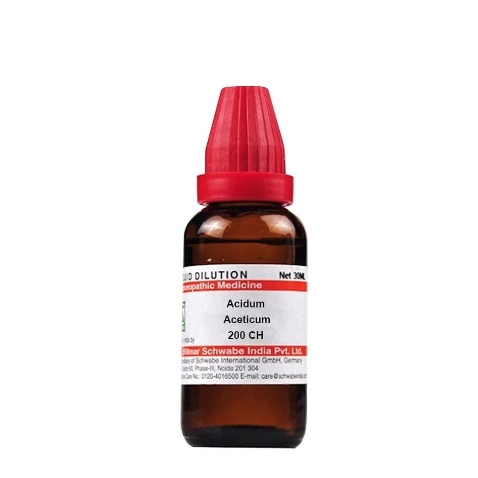 Dr. Willmar Schwabe India Acidum Aceticum Dilution 200 ch Dr. Willmar Schwabe India Acidum Aceticum Dilution 200 ch