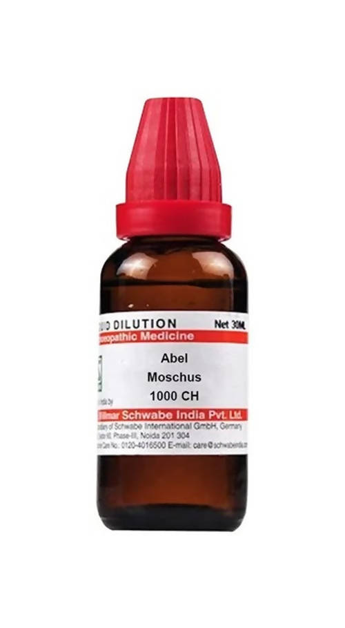 Dr. Willmar Schwabe India Abel Moschus Dilution Dr. Willmar Schwabe India Abel Moschus Dilution