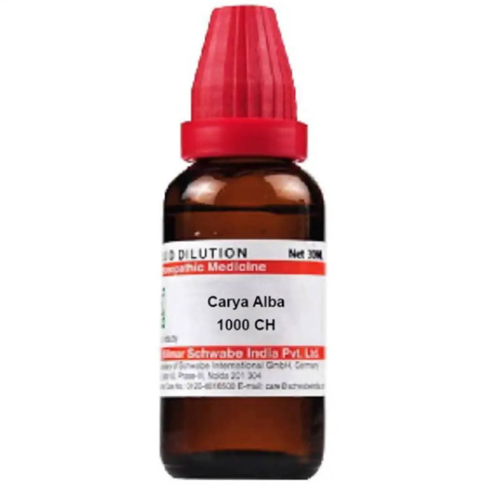 Dr. Willmar Schwabe India Carya Alba Dilution Dr. Willmar Schwabe India Carya Alba Dilution