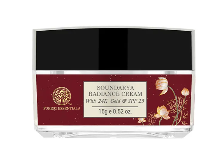 Forest Essentials Soundarya Radiance Cream With 24K Gold & SPF30 Forest Essentials Soundarya Radiance Cream With 24K Gold & SPF30
