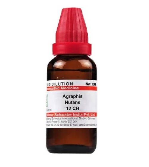 Dr. Willmar Schwabe India Agraphis Nutans Dilution Dr. Willmar Schwabe India Agraphis Nutans Dilution