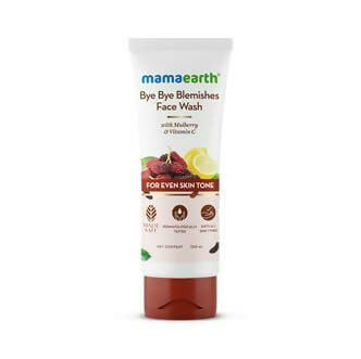Mamaearth Bye Bye Blemishes Face Wash With Mulberry & Vitamin C For Even Skin Tone - Safuron