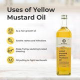 Anveshan Wood Pressed Yellow Mustard Oil Anveshan