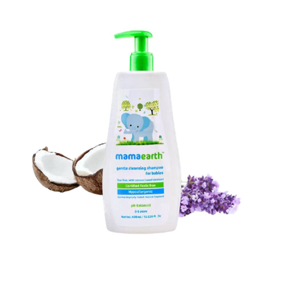 Mamaearth Gentle Cleansing Baby Shampoo For Natural Cleansers & Tear-Free Formula Mamaearth Gentle Cleansing Baby Shampoo For Natural Cleansers & Tear-Free Formula