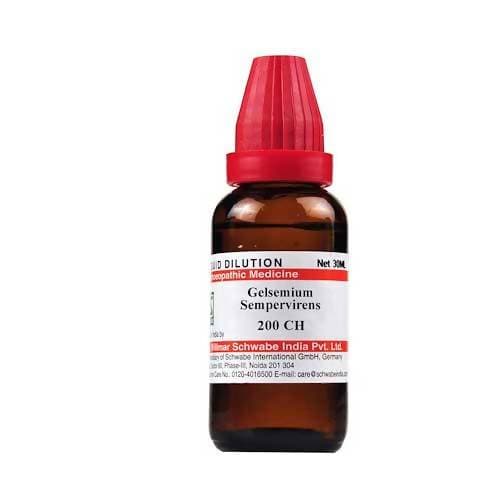 Dr Willmar Schwabe India Gelsemium Sempervirens Dilution Dr Willmar Schwabe India Gelsemium Sempervirens Dilution