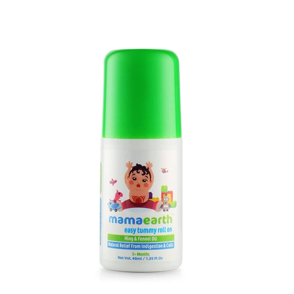Mamaearth Easy Tummy Roll On For Relieves Tummy Discomfort & Soothes Gas Pain Mamaearth Easy Tummy Roll On For Relieves Tummy Discomfort & Soothes Gas Pain
