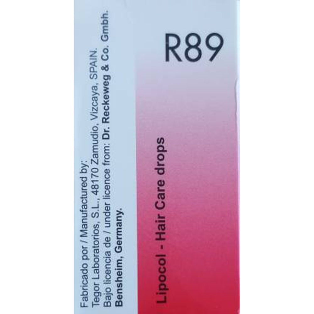 Dr. Reckeweg Lipocol R89 Hair Care Drops Dr. Reckeweg Lipocol R89 Hair Care Drops