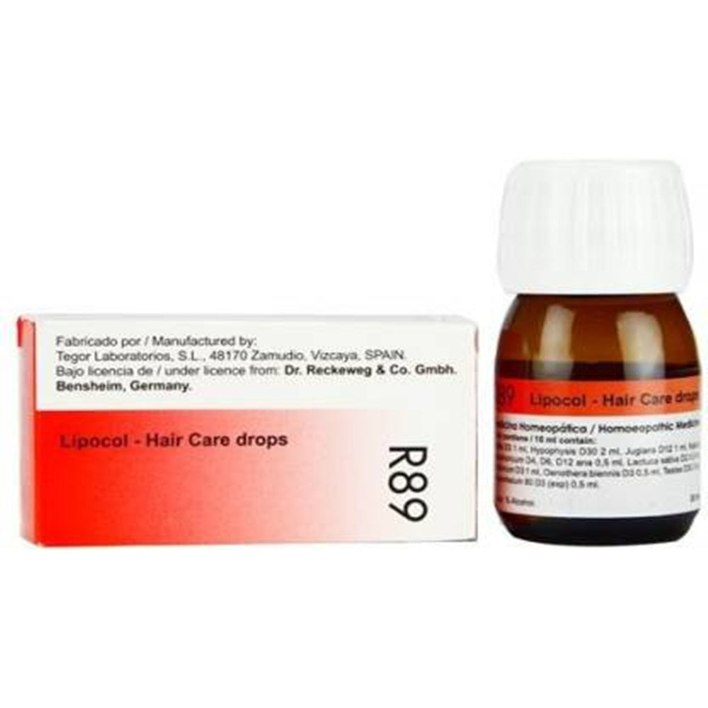 Dr. Reckeweg Lipocol R89 Hair Care Drops Dr. Reckeweg Lipocol R89 Hair Care Drops