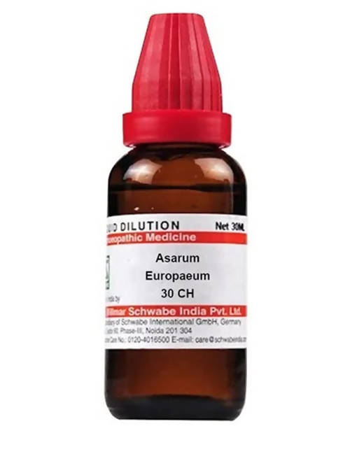 Dr. Willmar Schwabe India Asarum Europaeum Dilution Dr. Willmar Schwabe India Asarum Europaeum Dilution