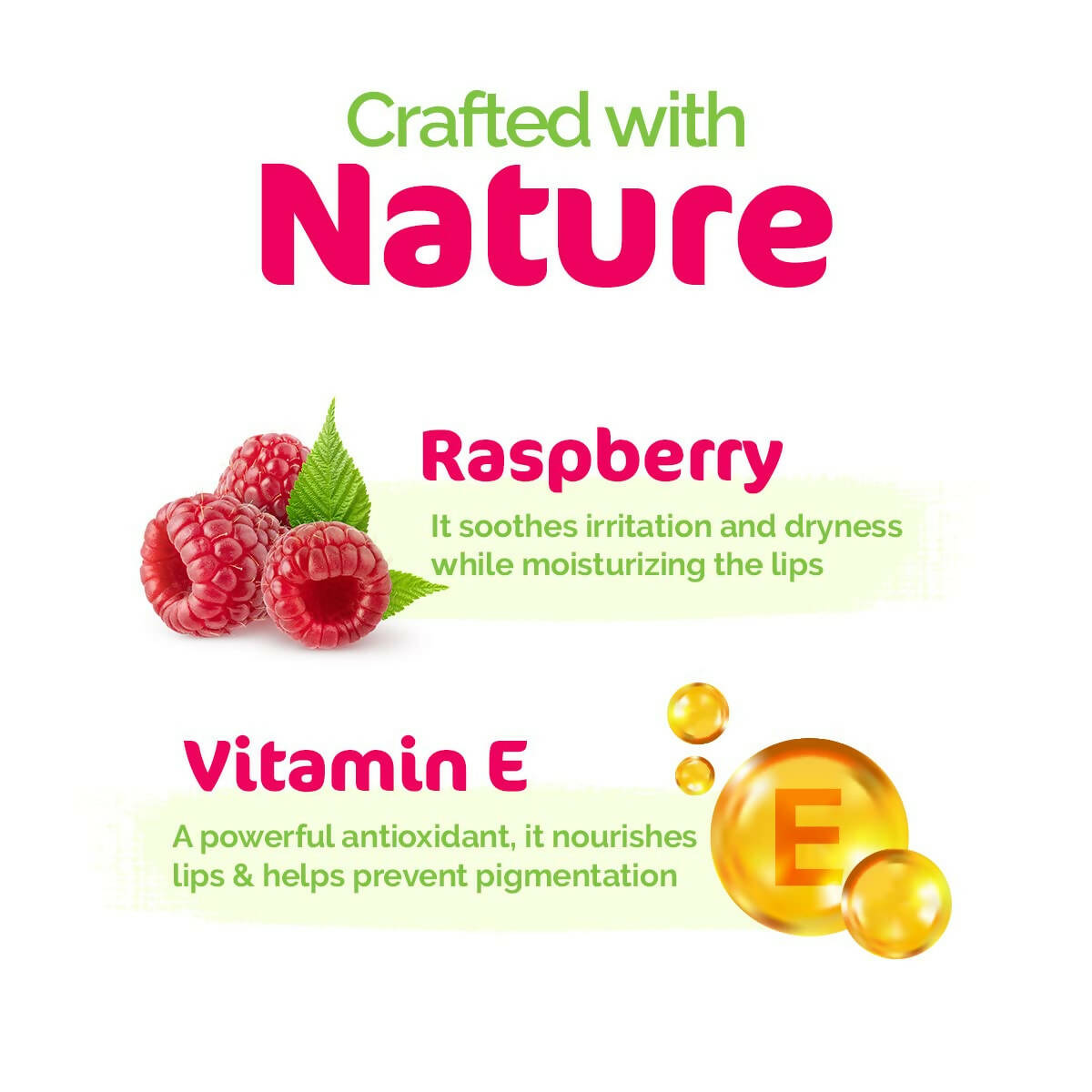Mamaearth Vitamin E and Raspberry Tinted 100% Natural Lip Balm Mamaearth Vitamin E and Raspberry Tinted 100% Natural Lip Balm