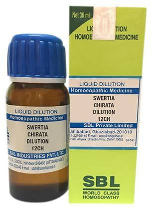 SBL Homeopathy Swertia Chirata Dilution SBL Homeopathy Swertia Chirata Dilution
