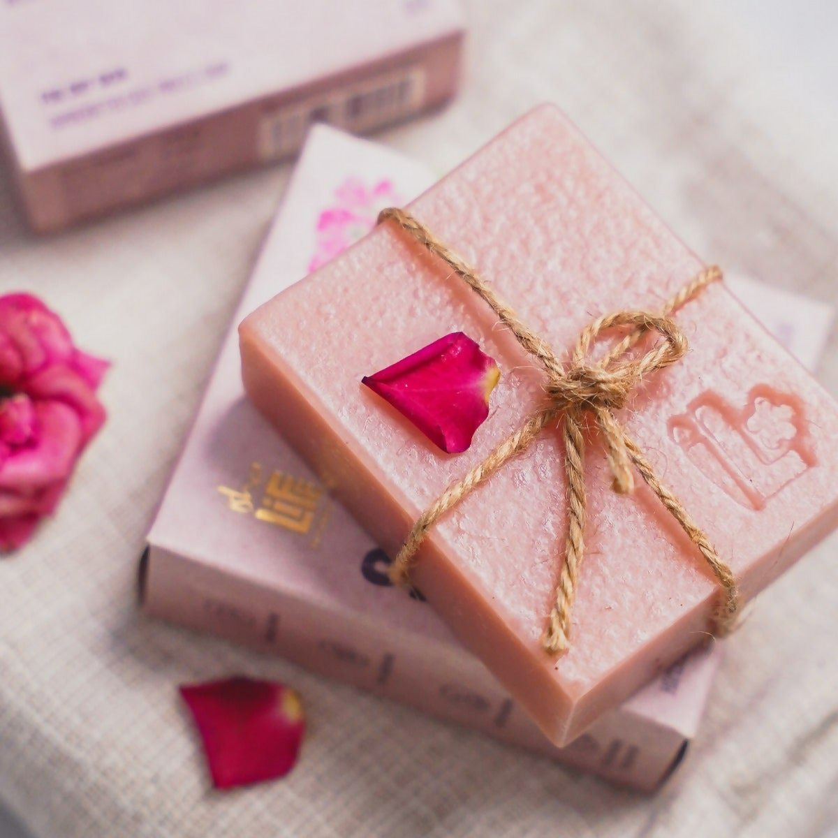 Isha Life Soothe. Rose Geranium With Coconut Oil Handcrafted Soap Isha Life Soothe. Rose Geranium With Coconut Oil Handcrafted Soap