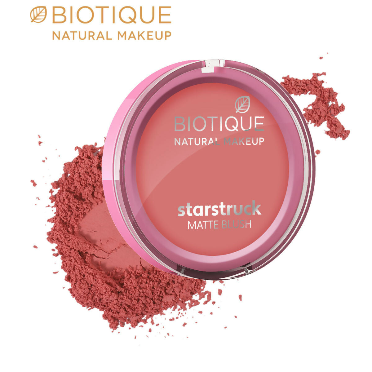 Biotique Starstruck Matte Blush -Modesty Blush-BL31 Biotique Starstruck Matte Blush -Modesty Blush-BL31