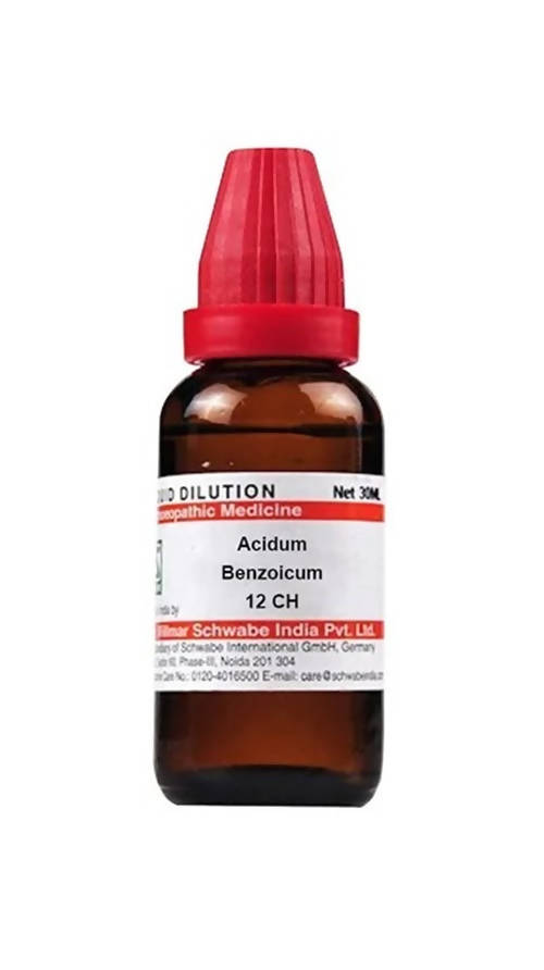 Dr. Willmar Schwabe India Acidum Benzoicum Dilution Dr. Willmar Schwabe India Acidum Benzoicum Dilution