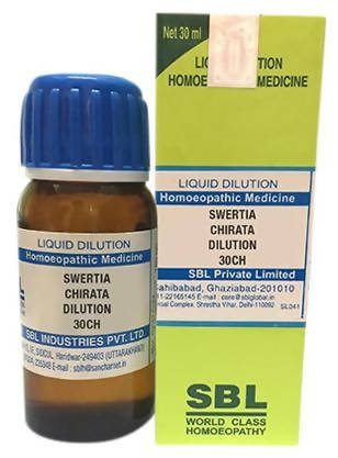 SBL Homeopathy Swertia Chirata Dilution SBL Homeopathy Swertia Chirata Dilution