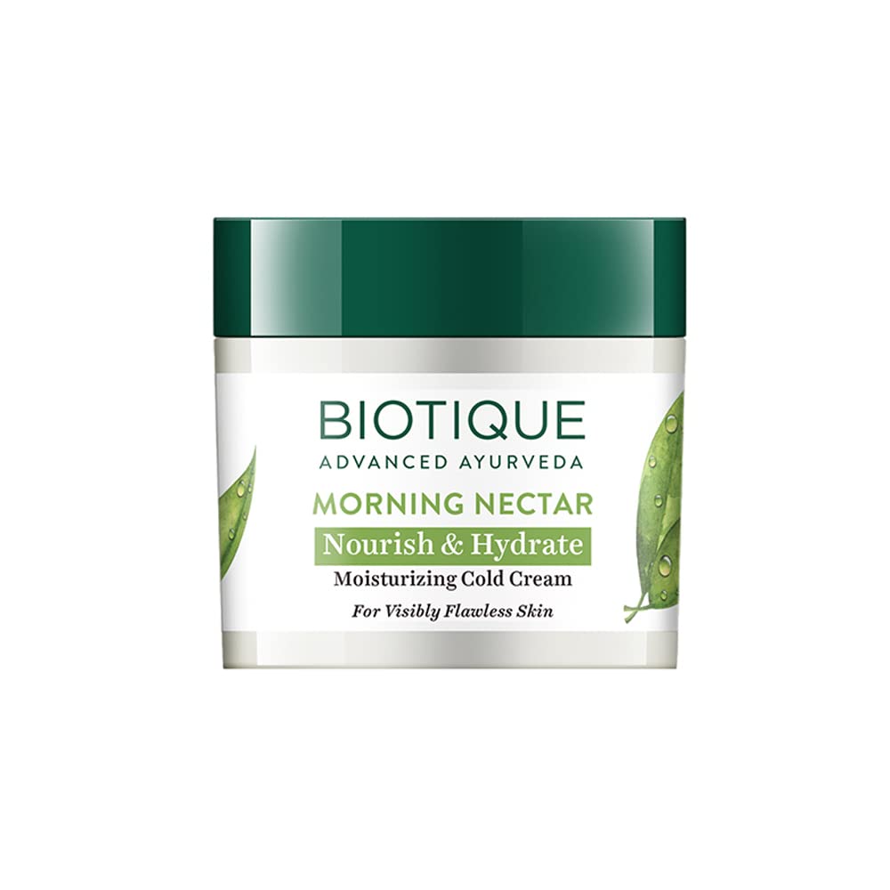 Biotique Advanced Ayurveda Bio Morning Nectar Visibly Flawless Moisturizing Cream - Safuron