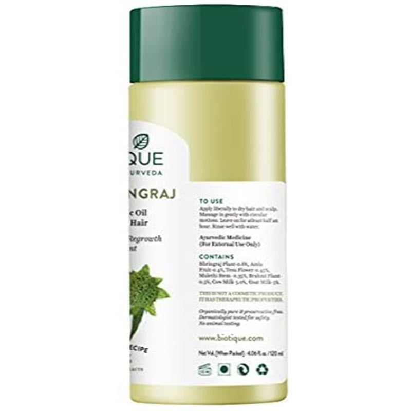 Biotique Bio Bhringraj Fresh Growth Therapeutic Oil For Falling Hair Biotique Bio Bhringraj Fresh Growth Therapeutic Oil For Falling Hair