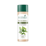 Biotique Bio Henna Leaf Fresh Texture Shampoo and Conditioner - Safuron