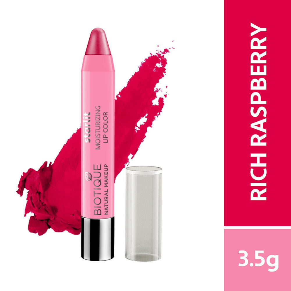Biotique Starlit Moisturising Lipcolor - Carnation Angel-P210 Biotique Starlit Moisturising Lipcolor - Carnation Angel-P210