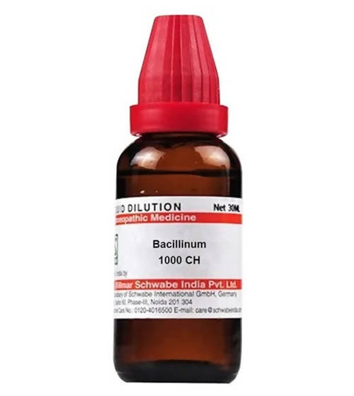 Dr. Willmar Schwabe India Bacillinum Dilution Dr. Willmar Schwabe India Bacillinum Dilution