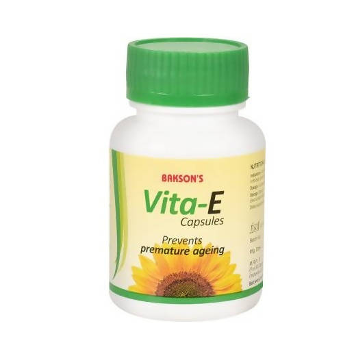 Bakson's Vita-E Capsules 30 capsules Bakson's Vita-E Capsules 30 capsules