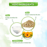 Mamaearth Milky Soft Mineral Based Sunscreen SPF 30 & PA+++ With Oats, Milk and Calendula