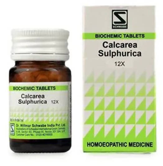 Dr. Willmar Schwabe India Calcarea Sulphurica Biochemic Tablets Dr. Willmar Schwabe India Calcarea Sulphurica Biochemic Tablets
