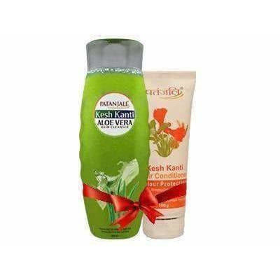 Patanjali Aloevera Shampoo & Colour Protection Conditioner Combo Pack Patanjali Aloevera Shampoo & Colour Protection Conditioner Combo Pack