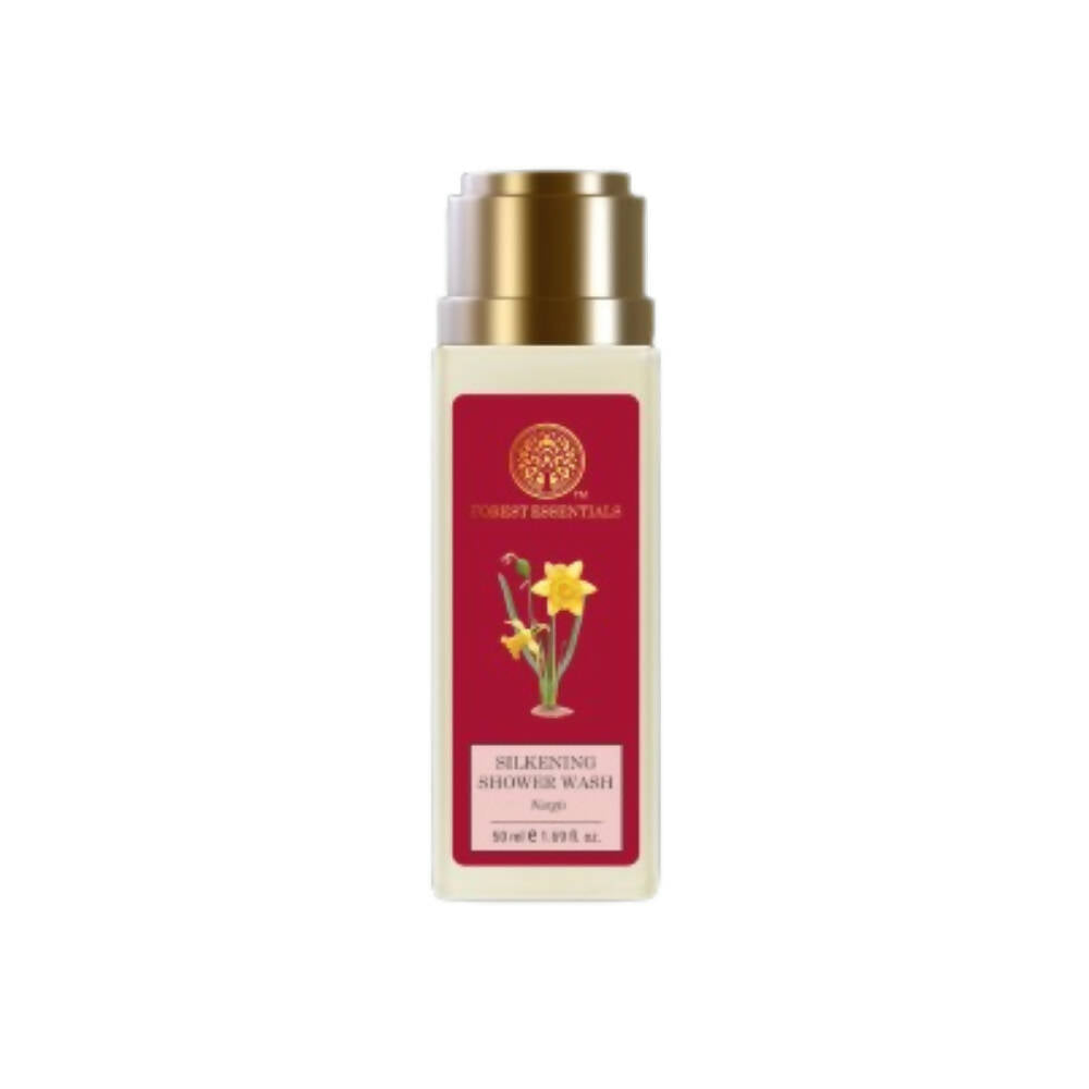 Forest Essentials Silkening Shower Wash Nargis - Safuron