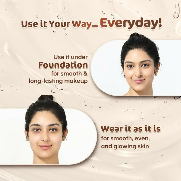 Mamaearth Glow Pore Blurring Primer With Vitamin C & Turmeric Mamaearth Glow Pore Blurring Primer With Vitamin C & Turmeric