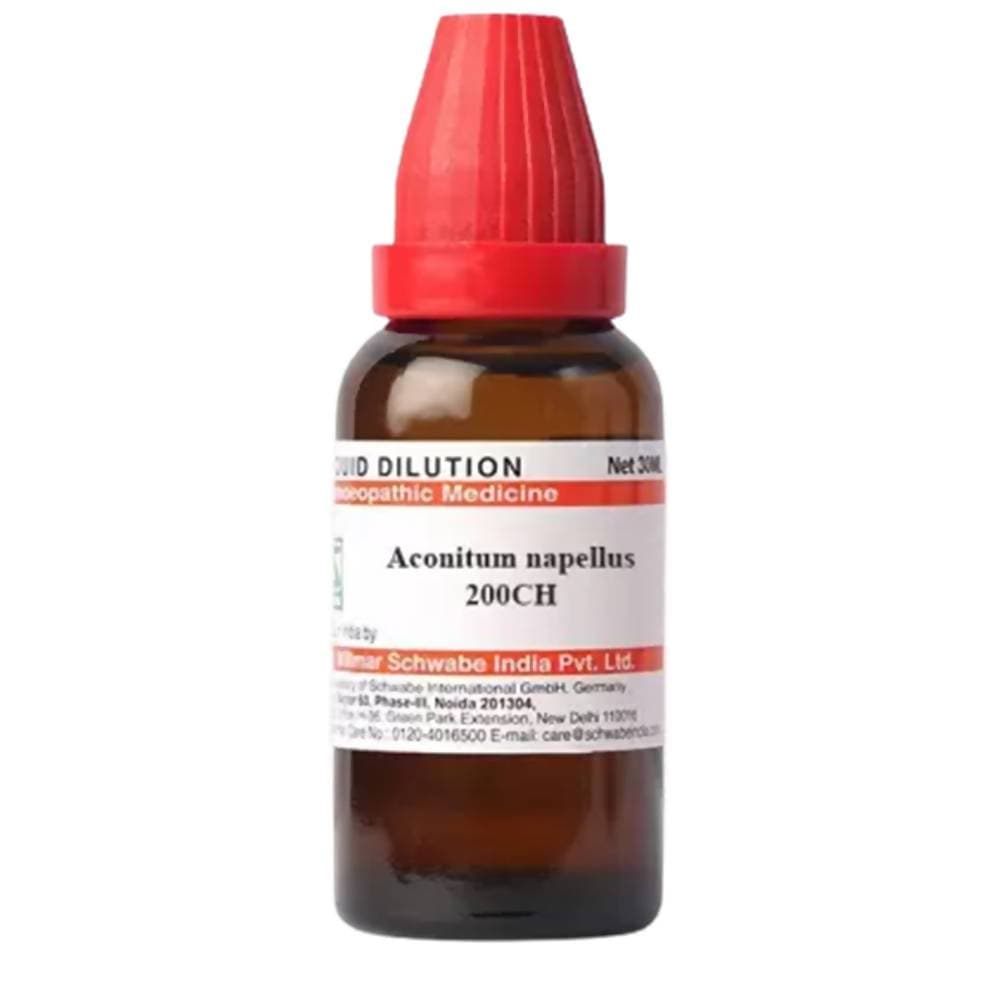 Dr. Willmar Schwabe India Aconitum Napellus Dilution Dr. Willmar Schwabe India Aconitum Napellus Dilution