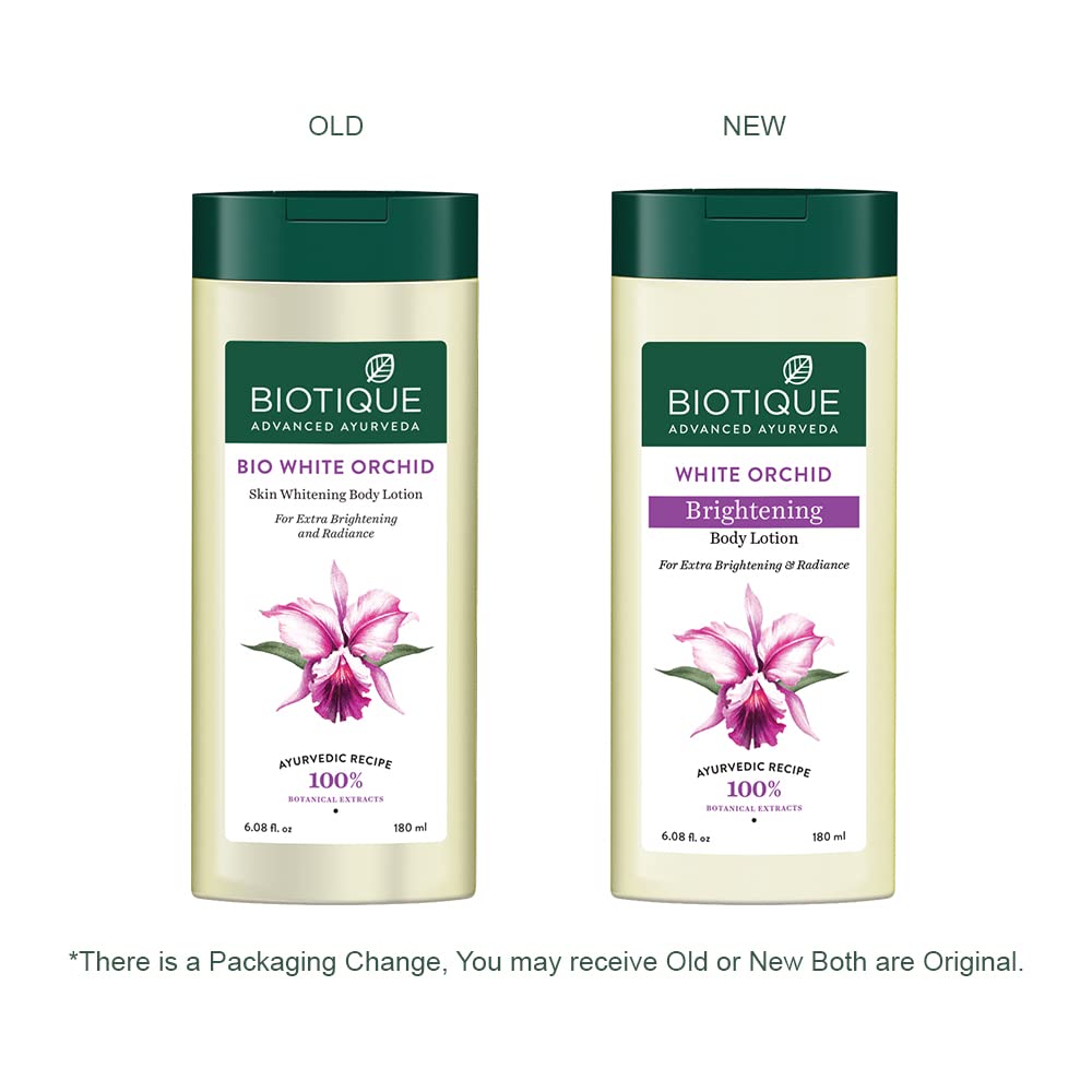 Biotique Advanced Ayurveda Bio White Orchid Skin Whitening Body Lotion Biotique Advanced Ayurveda Bio White Orchid Skin Whitening Body Lotion