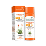 Biotique Advanced Ayurveda Bio Aloe Vera 30+SPF UVA/UVB Sunscreen Ultra Soothing Face Cream/Lotion - Safuron