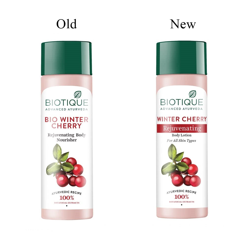 Biotique Advanced Ayurveda Bio Winter Cherry Rejuvenating Body Nourisher Biotique Advanced Ayurveda Bio Winter Cherry Rejuvenating Body Nourisher