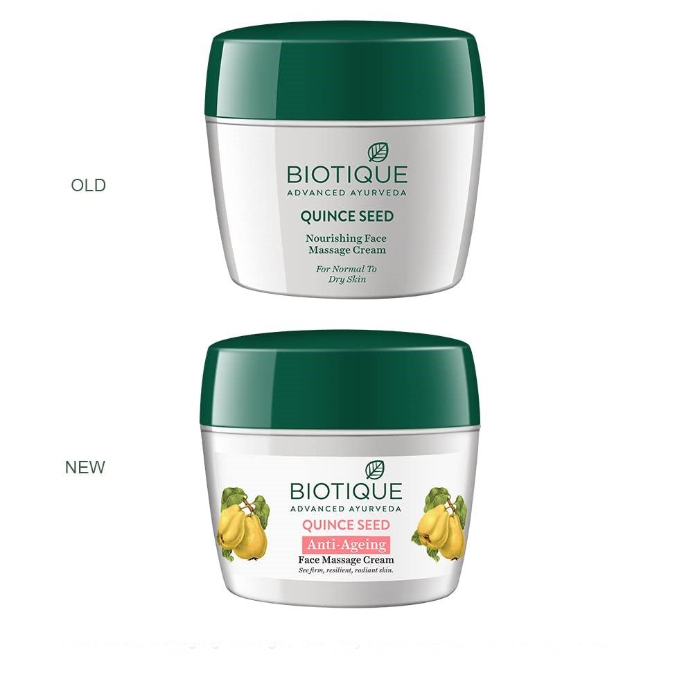 Biotique Advanced Ayurveda Bio Quince Seed Nourishing Face Massage Cream Biotique Advanced Ayurveda Bio Quince Seed Nourishing Face Massage Cream